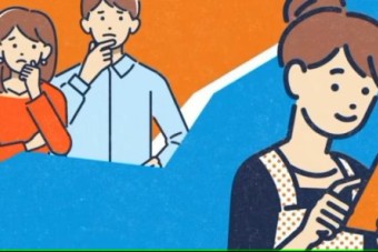 graphic of person with phone