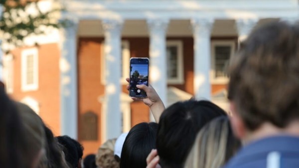 person holding iphone